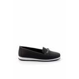 Bambi Siyah Kadın Loafer Ayakkabı K01621111109