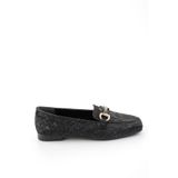 Bambi Siyah Kadın Loafer Ayakkabı K01641023071