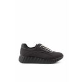 Bambi Siyah Kadın Sneaker K01179090067