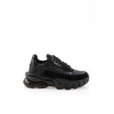Bambi Siyah Kadın Sneaker K01791072172
