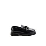 Bambi Siyah Leather Erkek Loafer Ayakkabı E01901494141