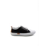 Bambi Siyah Leather Kadın Sneaker K01465065403