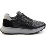 Bambi Siyah Napa Deri Erkek Sneaker E01347071943