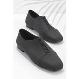Bambi Siyah Nubuk Kadin Loafer Ayakkabi K01641166001