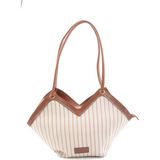 Bambi Taba Baskı Detaylı Kadın Omuz Çantası C06163030410 - STD