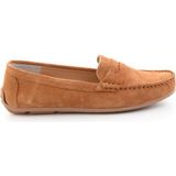 Bambi Taba Hakiki Deri Kadın Loafer Ayakkabı K01045035702