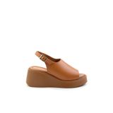 Bambi Taba Leather Kadın Sandalet K05359032103