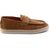Bambi Tan Genuine Leather Men's Espadrilles E01901361702 - Taba