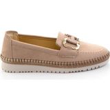 Bambi Vizon Kadın Loafer Ayakkabı K01536194072