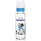 Bambino Desenli Cam Biberon 125 ml - Mavi