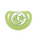 Bambino Desenli Fit 0-6 Ay Yeşil Damaklı Emzik