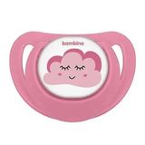 Bambino Desenli Fit 6-18 Ay Pembe Damaklı Emzik