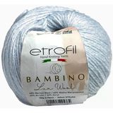 Bambino Lux Bebek Mavisi Yumuşak Örgü İpi%60 Merino Yünü%40 Akrilik 50g 160m (70516)