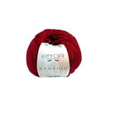 Bambino Lux Bordo Yumuşak Örgü İpi%60 Merino Yünü%40 Akrilik 50g 160m (70034)