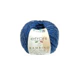 Bambino Lux Gök Mavisi Yumuşak Örgü İpi%60 Merino Yünü%40 Akrilik 50g 160m (70517)