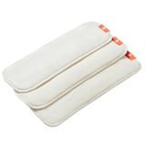 Bambino Mio Yıkanabilir Bebek Bezi Emici Takviye Pedi Booster – 3'lü Paket, Ekstra Emicilik, Günlük ve Gece Kullanımı, 33 x 11 cm