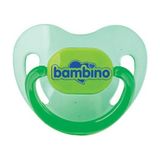 Bambino Silikon Damak Uçlu Emzik Yeşil 6-18 Ay