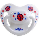 Bambino Uğur Böceği Desenli Silikon Damak Uçlu Emzik 0 - 6 Ay