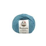 Bambonita Örgü İpi Okyanus Mavisi%60 Bambu%40 Organik Pamuk 100g 250m (74374)