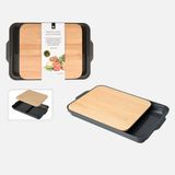 Bamboo 37.5x24x3.5 cm Hazneli Bambu Kesme Tahtası