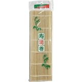 Bamboo Bambu Sushi Sarma Hasırı 27x27cm Sushi Wrapping Mat Doğal Malzeme ile Kullanıma Uygun