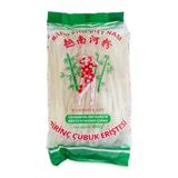 BAMBOO LADY Pirinç Çubuk Eriştesi 5mm, Vietnam Menşeli, 400G (Vietnamese Rice Stick Noodle)