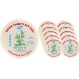 Bamboo Tree Tufoco Glutensiz Pirinç Yufkası, Yuvarlak, 22 cm, 340 g, 10 Adet, Taze Spring Roll için