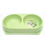 Bamboo Yeşil 250 ML İkili Mama ve Su Kabı BO-3099Z x 2