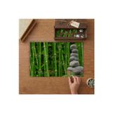 Bambu Ağaçları - Dizili Taşlar Tasarımı 240 Parça Ahşap Puzzle Ahşap Kutuda MP05589