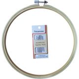 Bambu Ahşap Vidalı Kasnak 20 Cm+ 6 Lı Etamin iğne