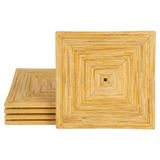 Bambu Amerikan Servisi 35 cm x 35 cm 4 lü Set