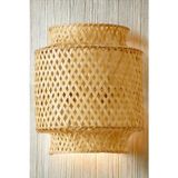 Bambu Aplik Aydınlatma Duvar Aplik İç Mekan İskandinav Tasarım 29 cm