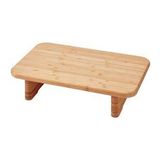 Bambu Ayak Destekli Kesme Tahtası 35x22 cm MeridyenDukkan Sunum Gereçleri