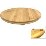 Bambu Ayaklı Sunum/kesim Tahtası 32X3CM - 32 cm