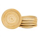Bambu Bardak altlığı 10 cm 6 lı Set