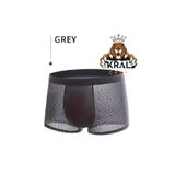 Bambu Boxer, Karışık Renk, Unisex İç Giyim, Gri gri.boxer.bambu001