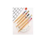 Bambu Chopstick 10 Lu Desenli Yıkanabilir Çin Suşi Ramen Noodle Yemek Çubuğu Bambu Çok Renkli