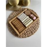 Bambu Çok Amaçlı Düzenleyici Sunum Tepsisi (33 cm x 22 Cm) -81287 - Renkli
