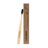 Bambu Diş Fırçası Kömür Etkili Yumuşak - Siyah
