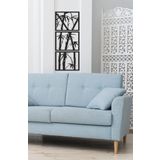 Bambu Duvar Dekoru-Süsü, Lazer Kesim, Ahşap Dekoratif Tablo, UNT-007 Siyah UNTNM770