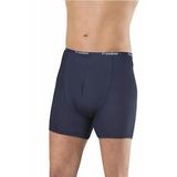 Bambu Düz Renk Erkek Boxer Lacivert - 1275A