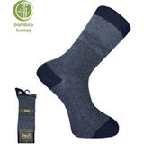 Bambu Erkek Çorabı - Tumaniş - Lacivert (17104-R2) - 1 Beden - Çok Renkli