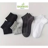 Bambu Erkek Ultra Comfort Dikişsiz Terletmeyen Patik Çorap 5'çift - Asorti - 40 - 44