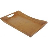 Bambu Favoritte Büyük 43X27X5,3CM Kulplu Tepsi Dekoratif (Paketten Yalnızca 1 Adet Tepsi Çıkar)