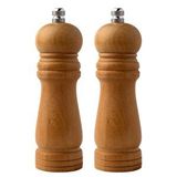 Bambu Gövdeli Komple Ahşap Tuz Karabiber Değirmeni Baharat Öğütücüsü Orta Boy 16 Cm 2 Adet