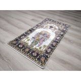 Bambu Halı Seccade Sec13 Krem Namazlık 70x110 Cm