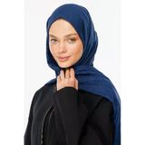 Bambu Jakar Şal Lacivert