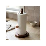 Bambu Kağıt Havluluk - Dekoratif Ahşap Stand, 30X14 cm