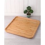 Bambu Kare Sunum Tabağı 30CM ROYALEKS-KR3030 - Çok Renkli - Tek Ebat