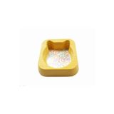 Bambu Kedi Köpek Mama Ve Su Kabı Bo-3182 500 Ml Sarı